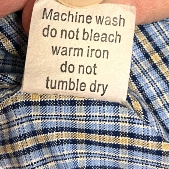 INSERCH Men’s Short Sleeve Multi Color Plaid Shirt - Slim Fit - Size XL - EUC - Picture 4 of 11